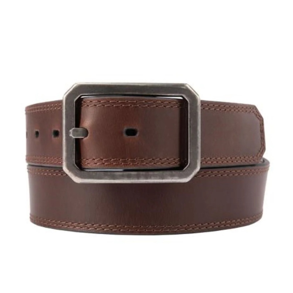 New Carhartt Men's Brown Leather Belt